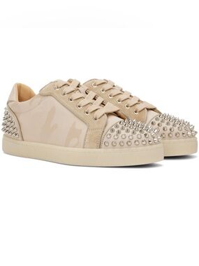 Christian Louboutin Beige Seavaste 2 Sneakers size 41 (US 8)